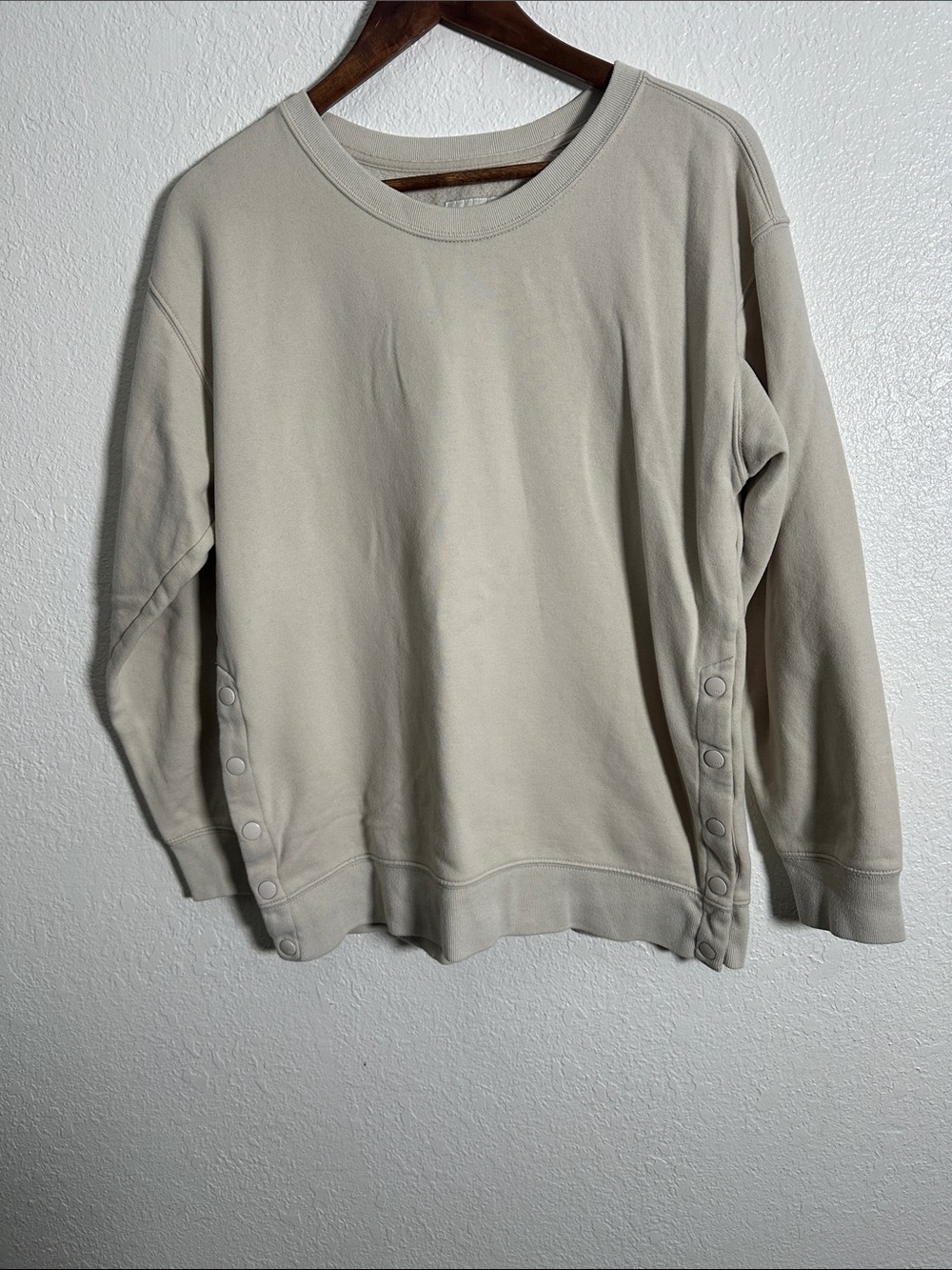 Abercrombie & Fitch Sweatshirt Side‎ Snap Size M